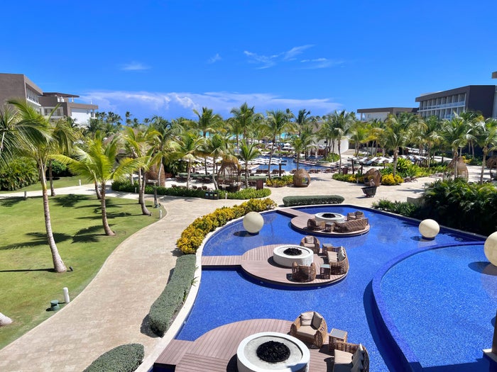 Hyatt Ziva Cap Cana hotel grounds