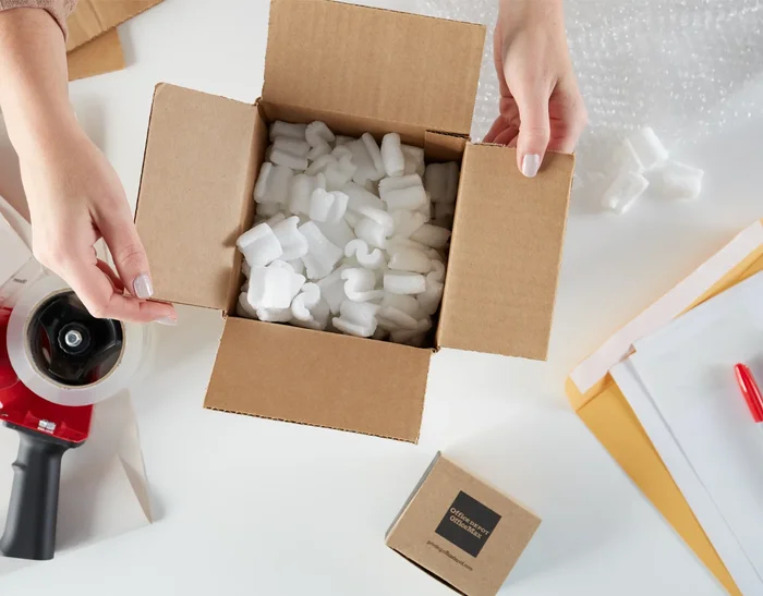 Office Depot Office Max delivered package