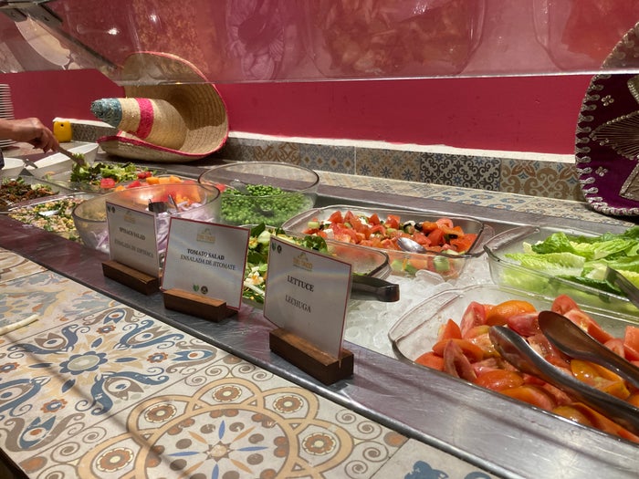 Sunscape Puerto Vallarta Resort Spa Tiki Taco salad bar Sunscape Puerto Vallarta Resort Spa Tiki Taco salad bar