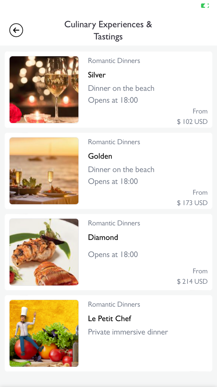 Sunscape Puerto Vallarta Resort Spa app culinary options Sunscape Puerto Vallarta Resort Spa app culinary options