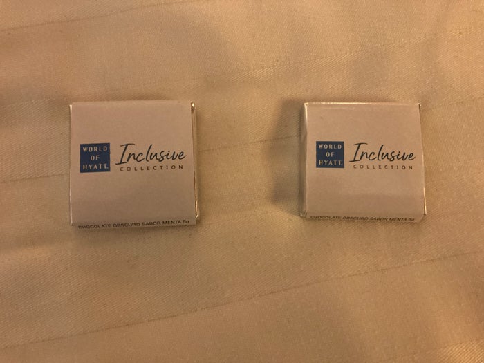 Sunscape Puerto Vallarta Resort Spa chocolates with turndown service Sunscape Puerto Vallarta Resort Spa chocolates with turndown service