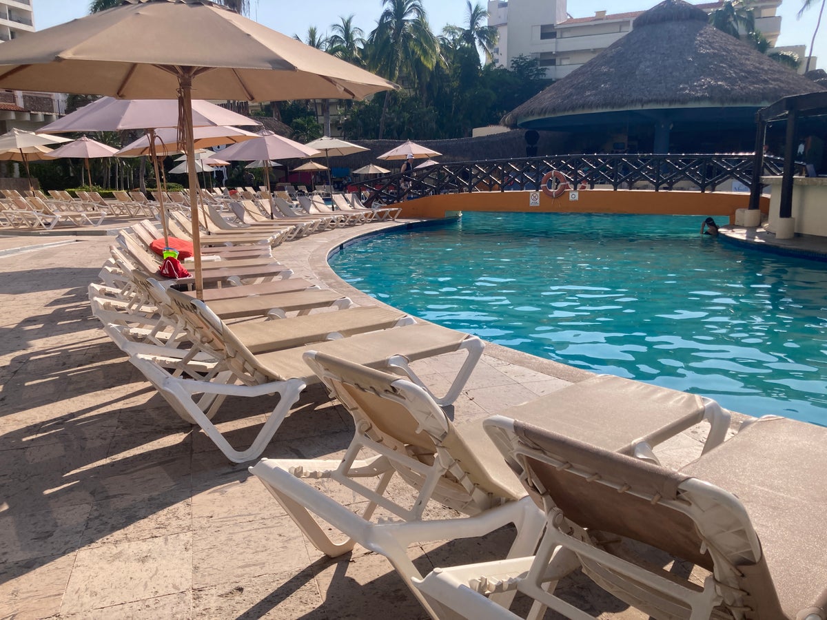 Sunscape Puerto Vallarta Resort Spa pool lounge chairs