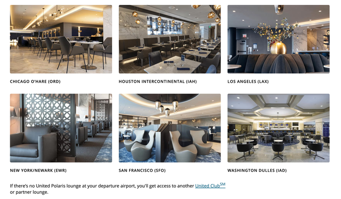 United Polaris lounges United Polaris lounges