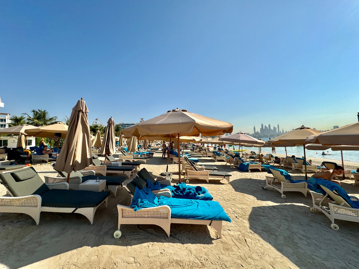 Waldorf Astoria Dubai Palm Jumeirah Beach Chairs