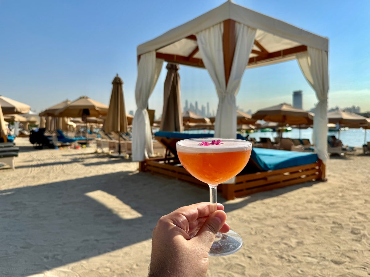 Waldorf Astoria Dubai Palm Jumeirah Beach Cocktail