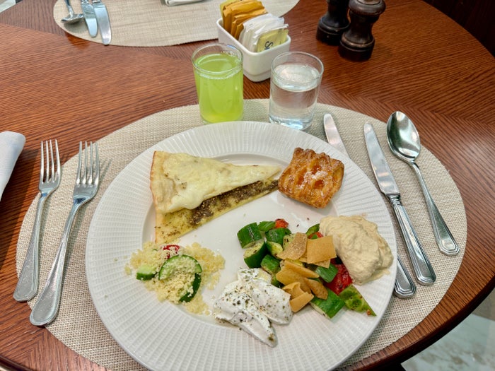 Waldorf Astoria Dubai Palm Jumeirah Mezzerie Breakfast Plate