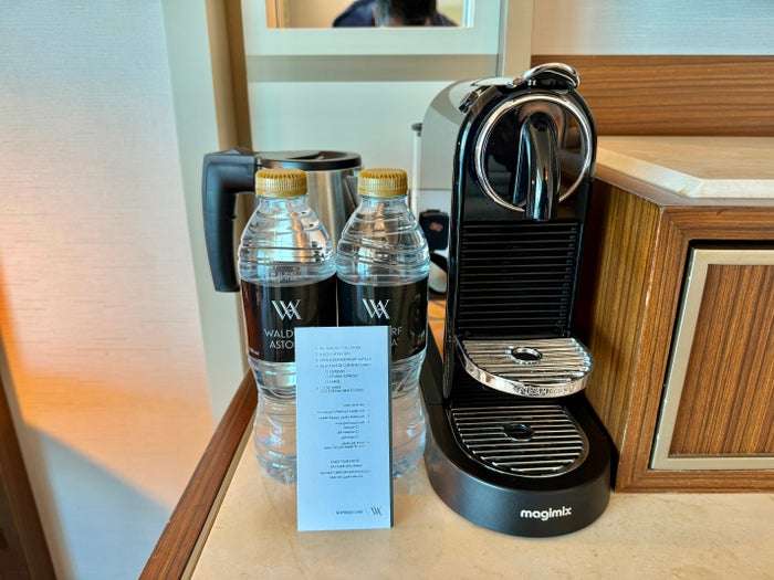 Waldorf Astoria Dubai Palm Jumeirah Nespresso