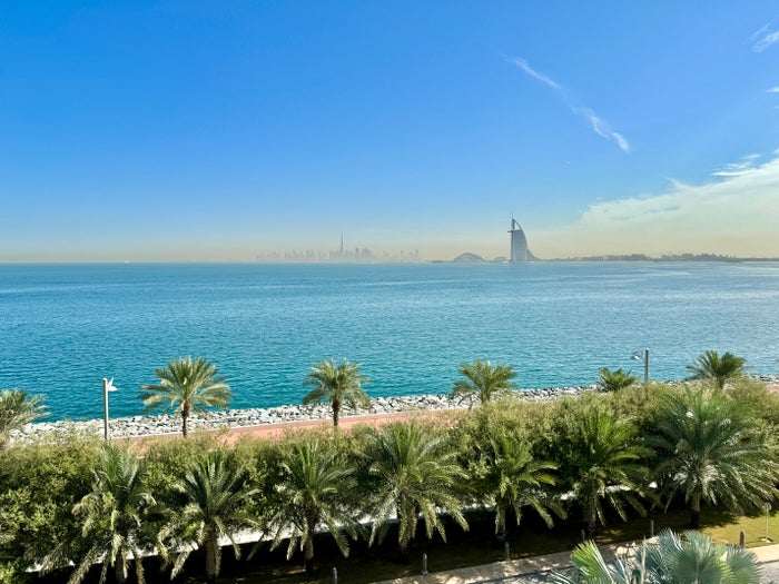 Waldorf Astoria Dubai Palm Jumeirah Skyline View Morning