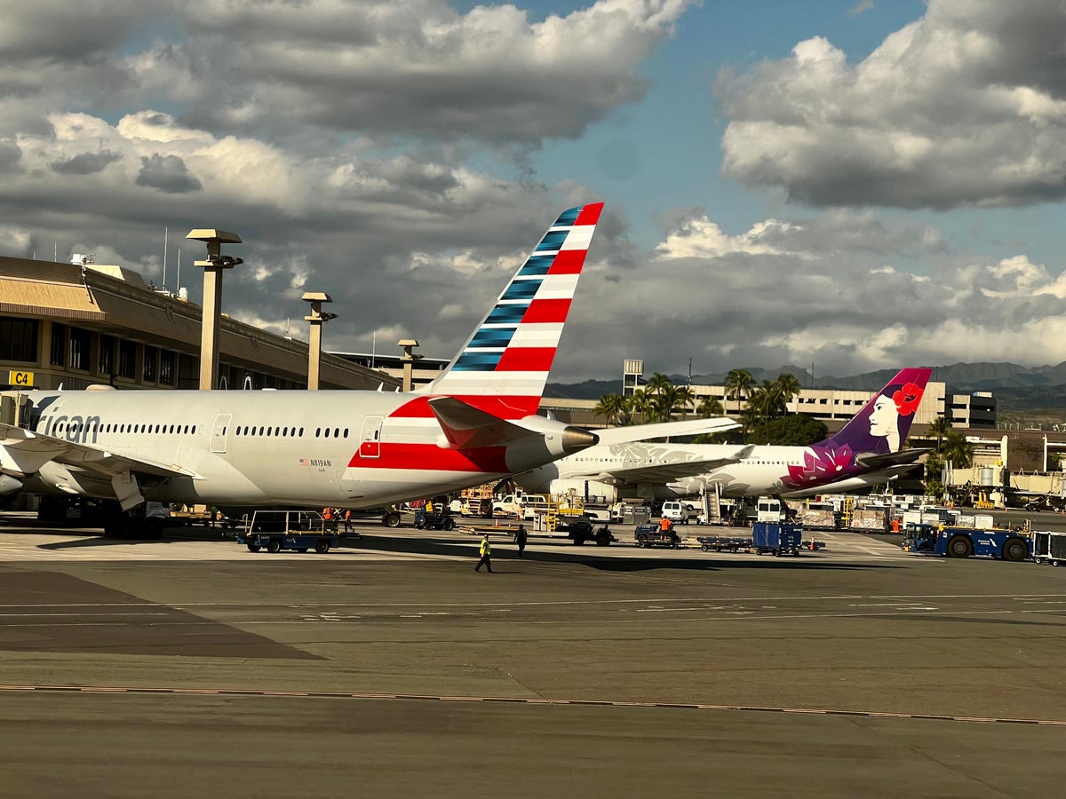 American Airlines at HNL Airport