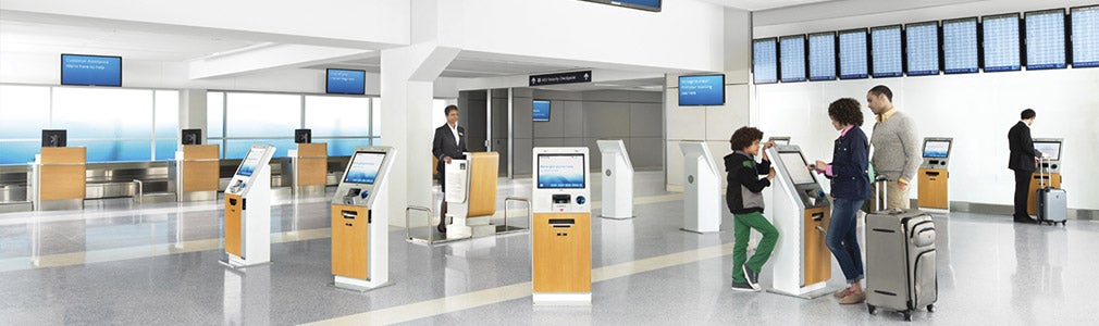 American airlines kiosk check in