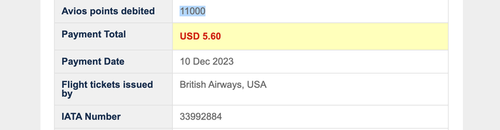 Avios Booking Avios Booking
