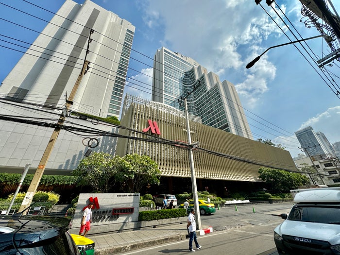 Bangkok Marriott Marquis Entrance Bangkok Marriott Marquis Entrance