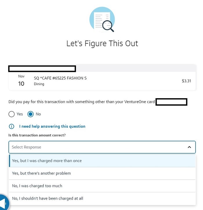 Capital One dispute process payment method Capital One dispute process payment method
