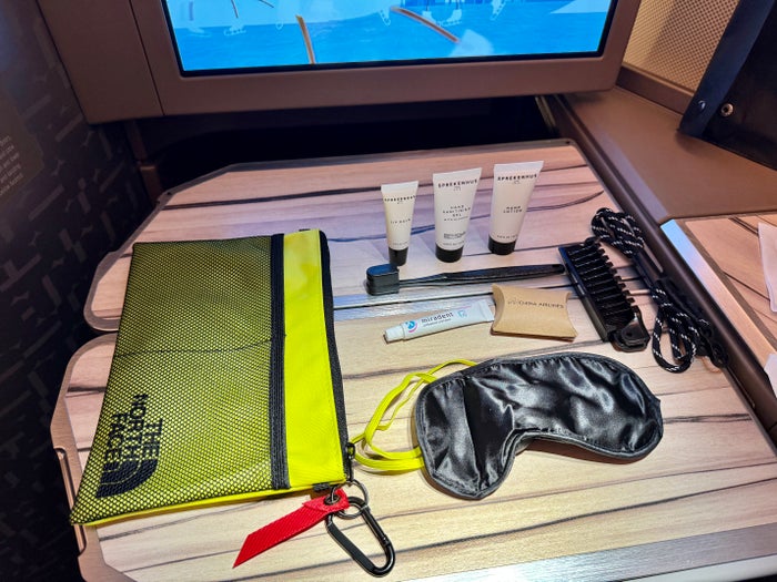 China Airlines A350 Business Class Amenity Kit Contents China Airlines A350 Business Class Amenity Kit Contents