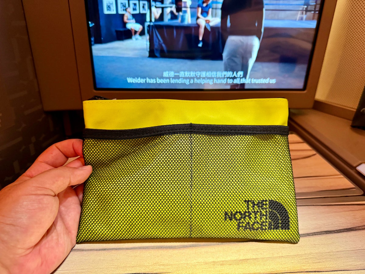 China Airlines A350 Business Class North Face Amenity Kit