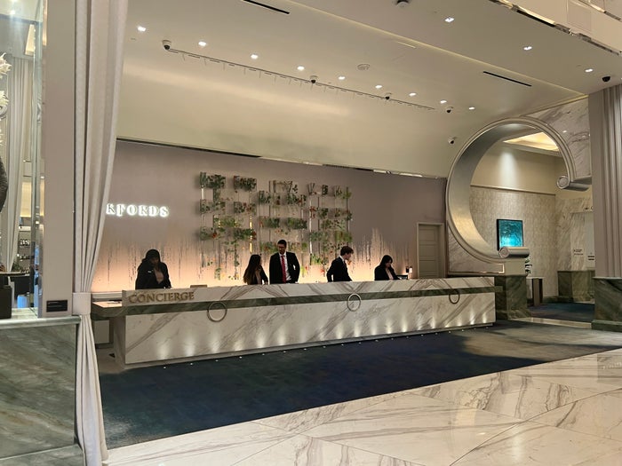 Crockfords Club Check In Desk Crockfords Club Check In Desk
