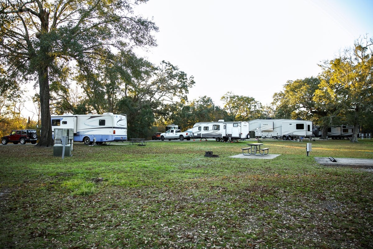 Davis Bayou Campground