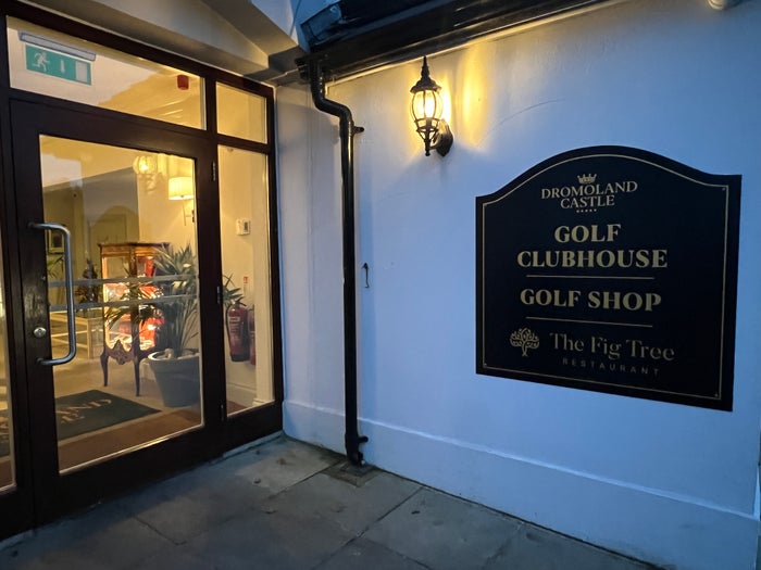 Dromoland Golf Clubhouse Sign Dromoland Golf Clubhouse Sign
