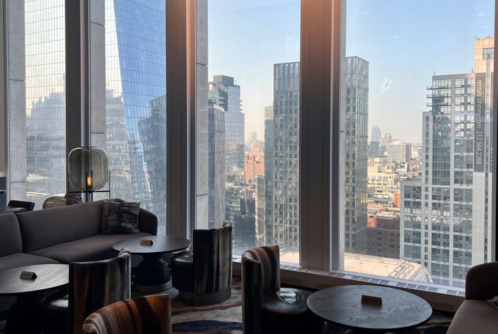 Equinox Hotel NYC Electric Lemon bar view Equinox Hotel NYC Electric Lemon bar view