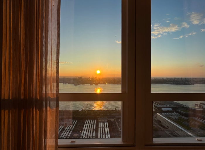 Equinox Hotel NYC Junior Suite sunset Equinox Hotel NYC Junior Suite sunset