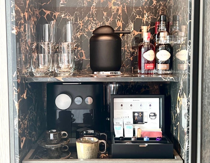 Equinox Hotel NYC minibar Equinox Hotel NYC minibar