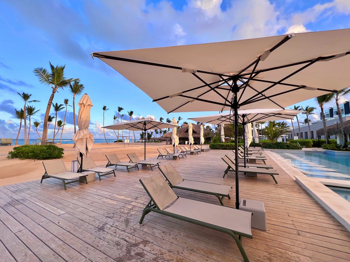 Finest Punta Cana pool deck