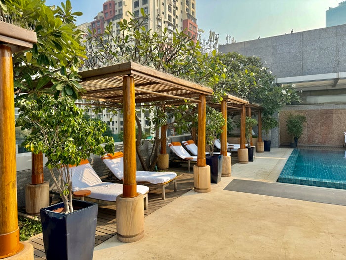 Four Seasons Mumbai Gazebo Pool Seating