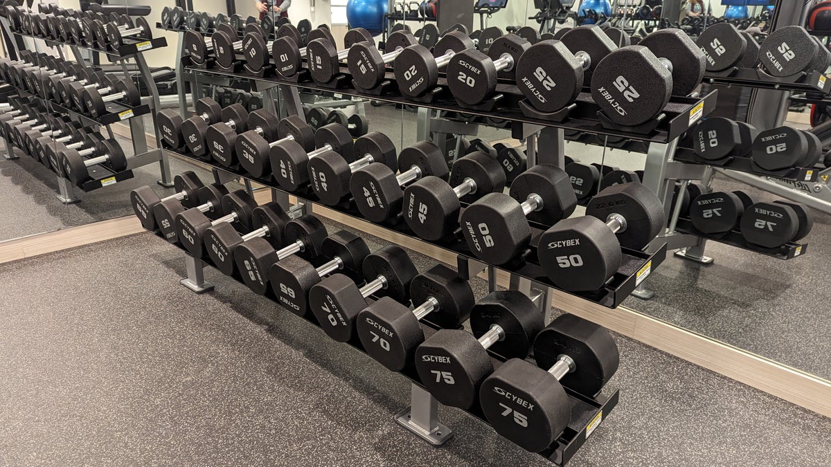 Motto by Hilton New York City Times Square amenities fitness center weights