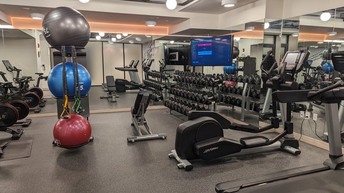 Motto by Hilton New York City Times Square amenities fitness center Motto by Hilton New York City Times Square amenities fitness center