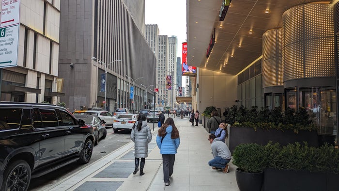 Motto by Hilton New York City Times Square location street view to the right Motto by Hilton New York City Times Square location street view to the right