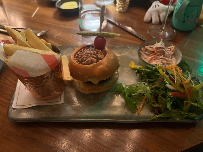 The Fig Tree Restaurant Dromoland Castle burger The Fig Tree Restaurant Dromoland Castle burger