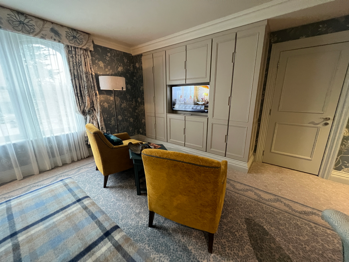 Dromoland castle room wall unit Dromoland castle room wall unit