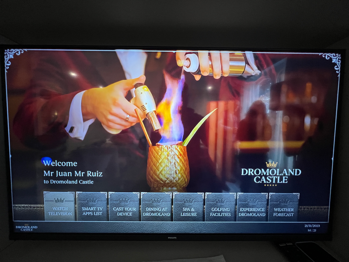 Dromoland castle tv Dromoland castle tv