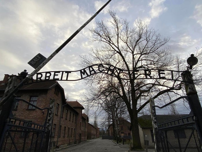 Auschwitz gate