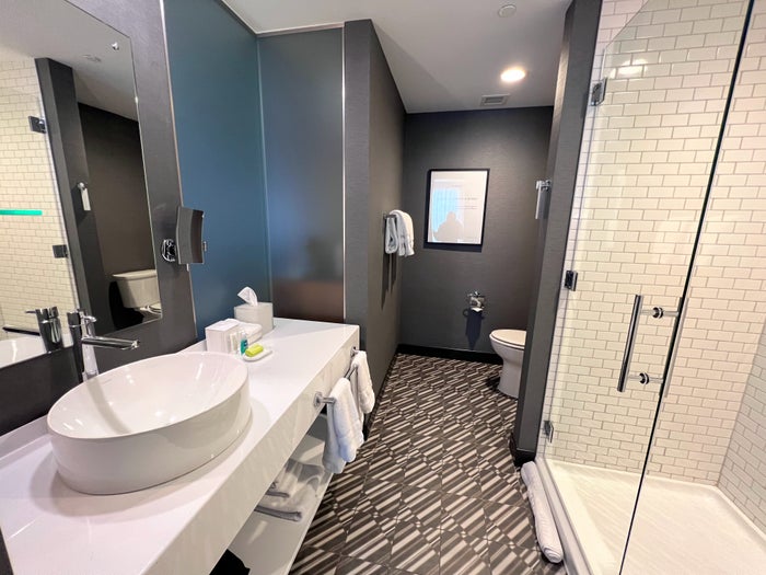Bathroom at Le Meridien Columbus The Joseph Bathroom at Le Meridien Columbus The Joseph