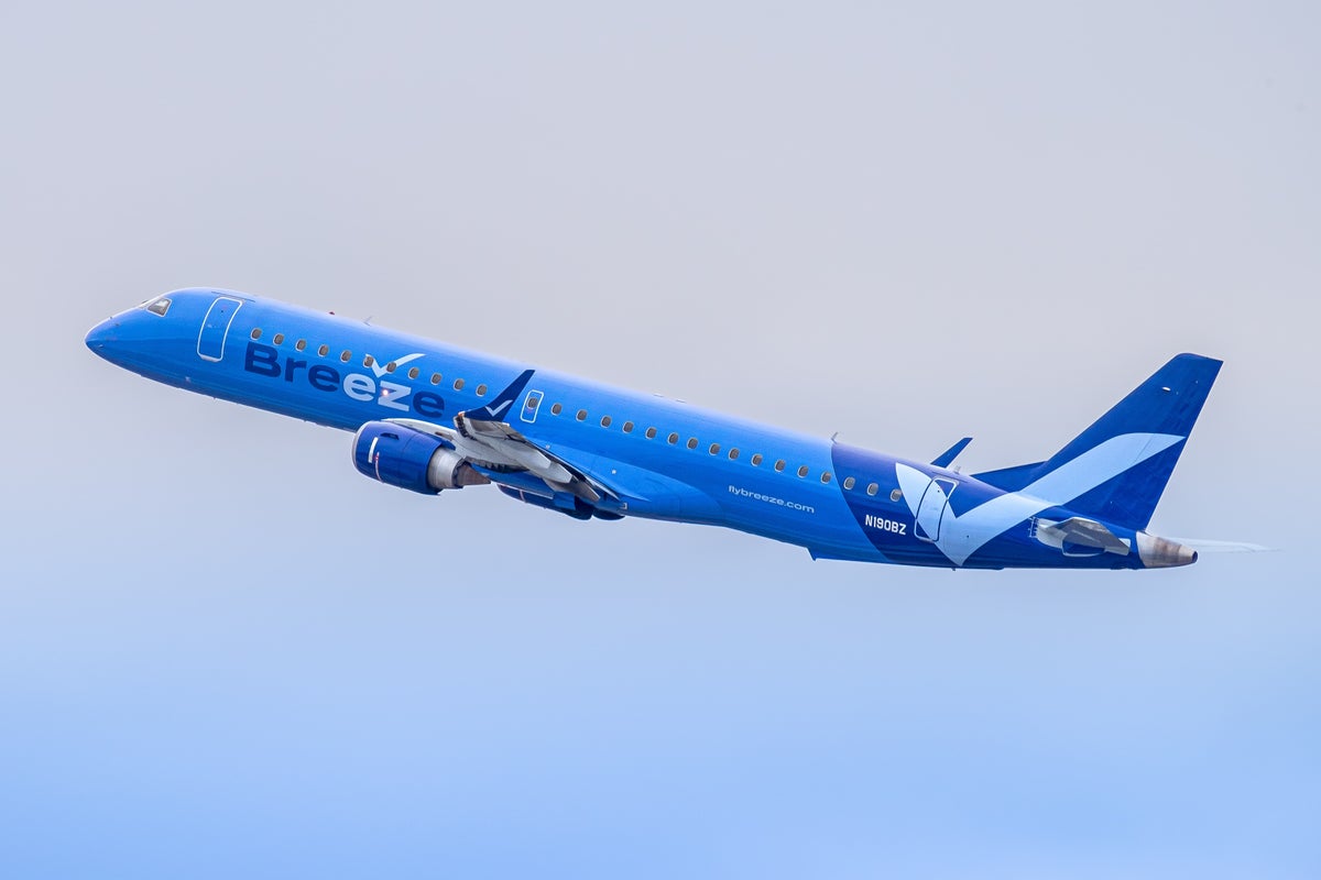 Breeze Airways Debuts in San Diego With 5 New Cross-Country Routes