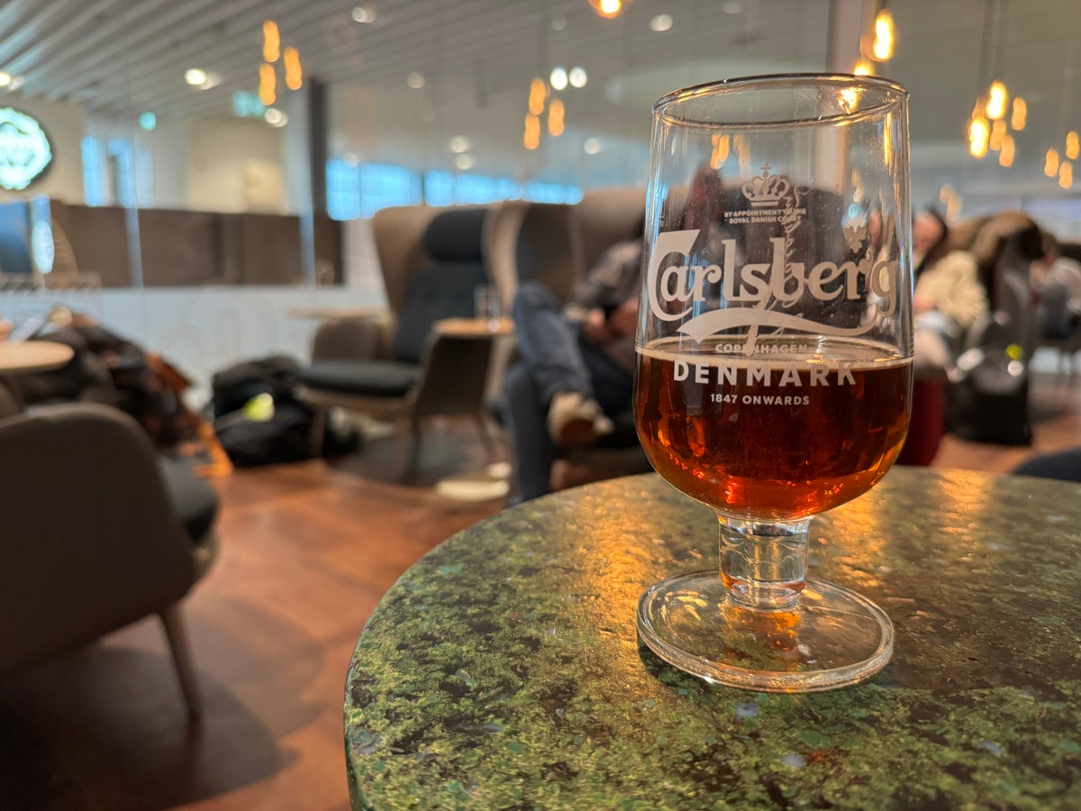 Carlsberg Aviator Lounge at Copenhagen Airport, Kastrup [Review]