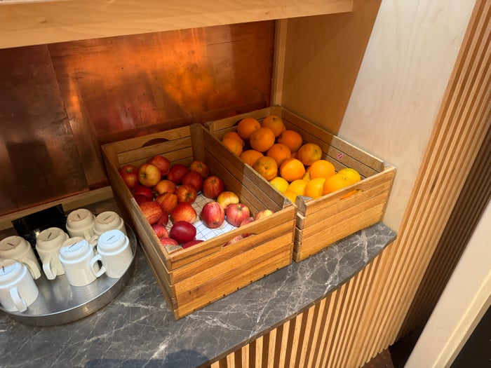 Carlsberg Aviator Lounge CPH fruit