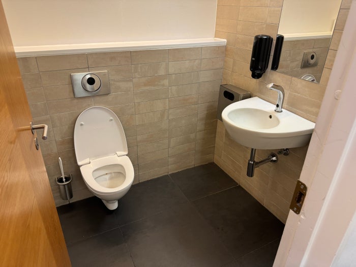 Carlsberg Aviator Lounge CPH toilet