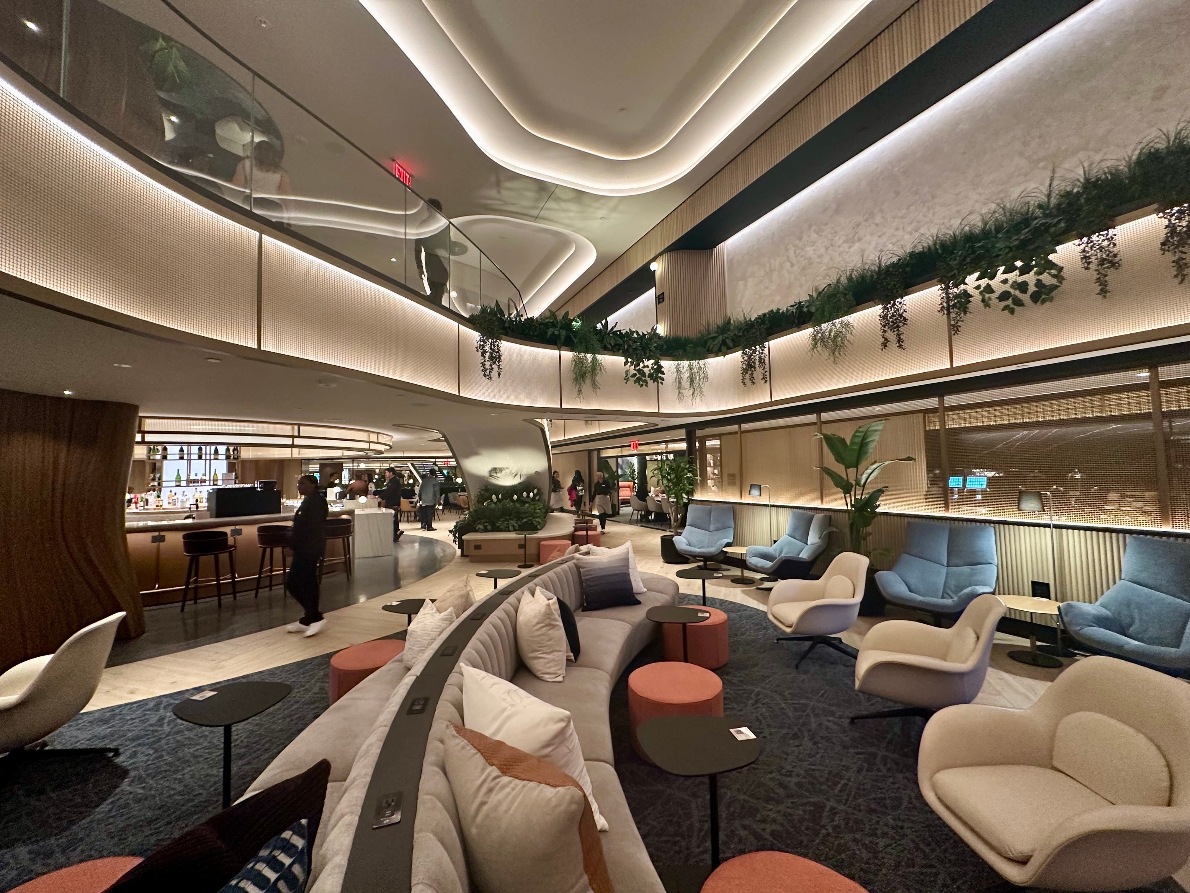 First Look New Chase Sapphire Lounge by The Club at LaGuardia