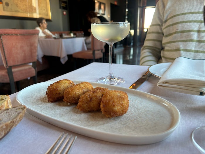 The Principal Madrid Croquetes and cocktails