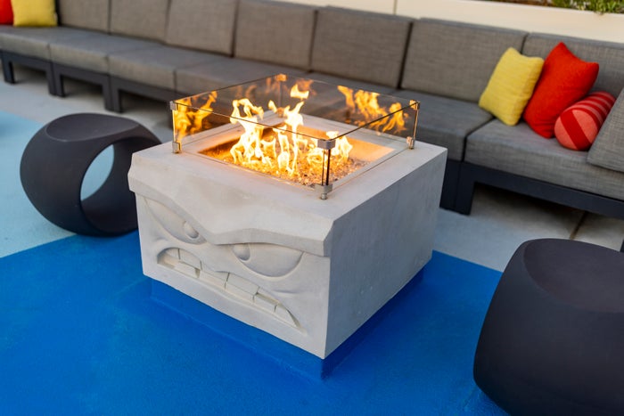 Disney Pixar Disneyland fire pit Disney Pixar Disneyland fire pit