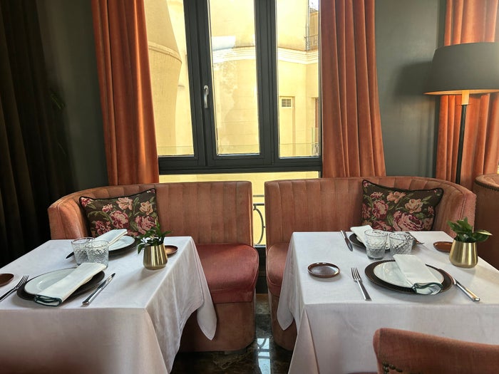 The Principal Madrid El Atico tables