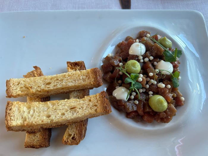 The Principal Madrid El Atico tuna tartar