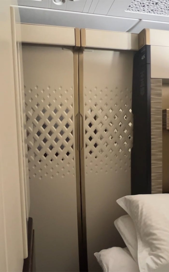 Etihad First Class Apartment Door
