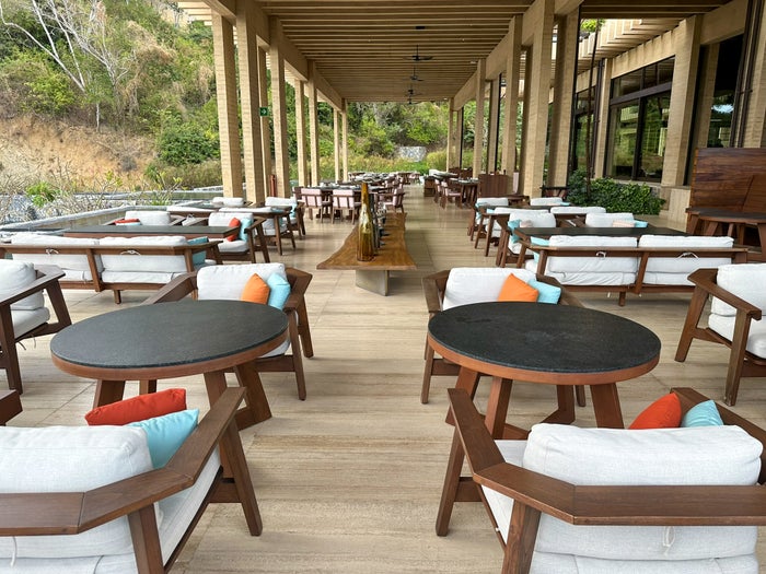 Four Seasons Tamarindo Coyul outdoor seating 