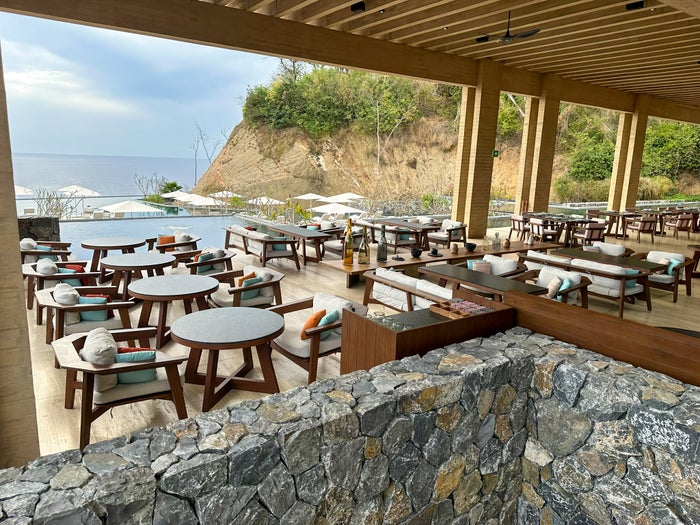 Four Seasons Tamarindo Coyul outdoor seating