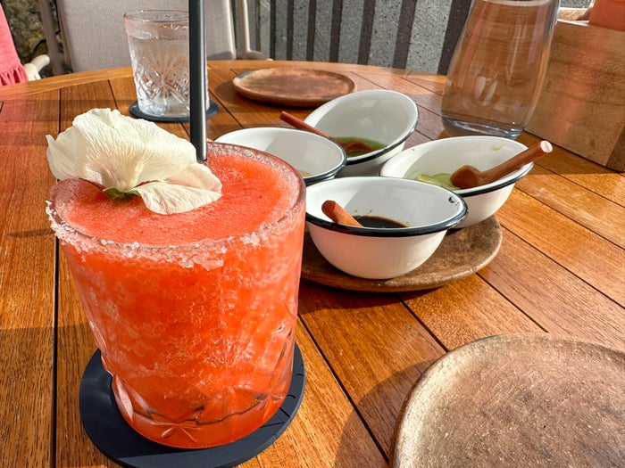 Four Seasons Tamarindo Nacho Taqueria margarita