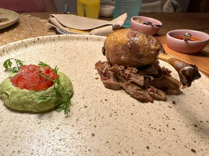 Four Seasons Tamarindo Sal duck carnitas