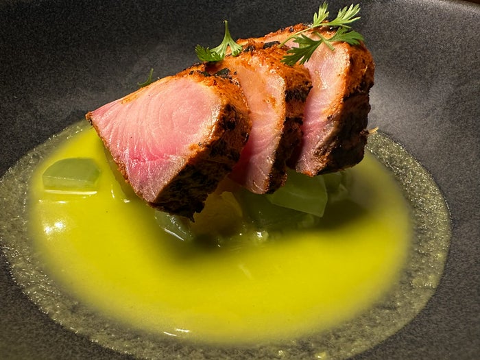 Four Seasons Tamarindo Sal hamachi al pastor